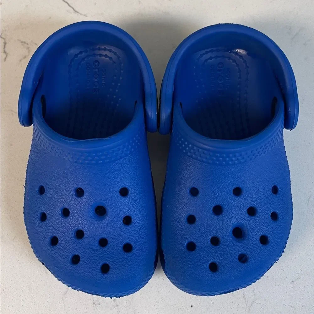 Crocs Toddler Classic Clog 206990 Blue Size 6